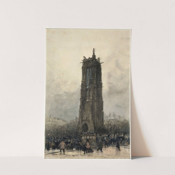 La tour Saint-Jacques by Frank Myers Boggs