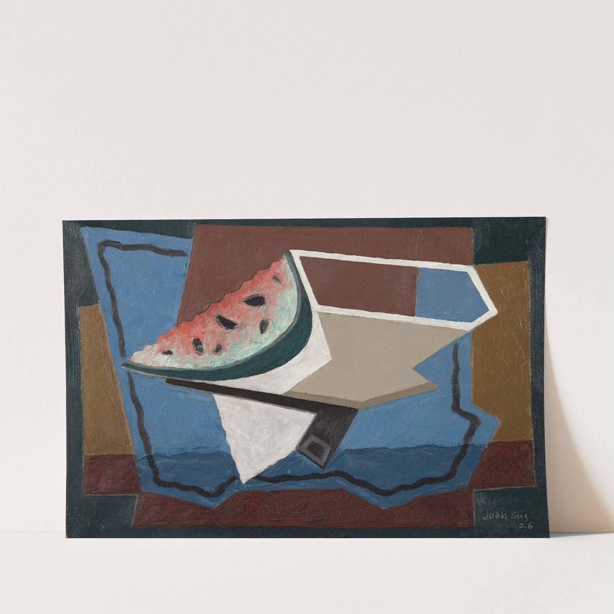 La tranche de pastèque (1926) by Juan Gris