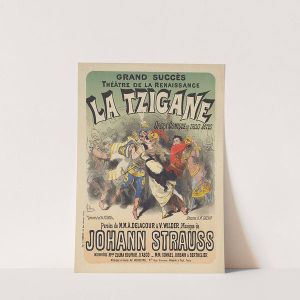 La Tzigane (1877) by Jules Chéret