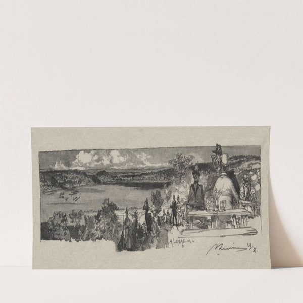 La Vallee de la Solle (1890) by Auguste Louis Lepère