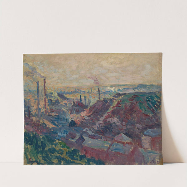 La Vallée Industrielle de la Sambre (1898-99) by Maximilien Luce
