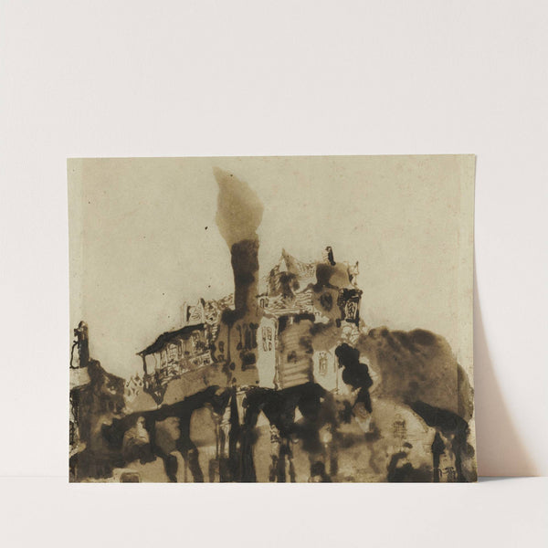 La ville aux balcons (1857) by Victor Hugo