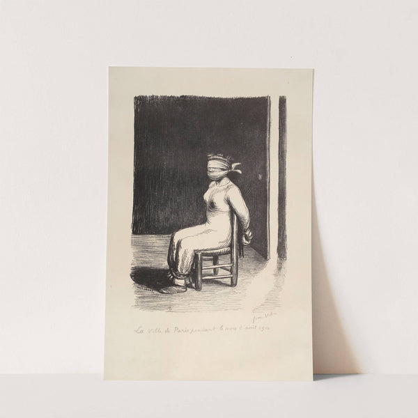 La ville de Paris pendant le mois d’août 1914 (1914) by Jean Veber