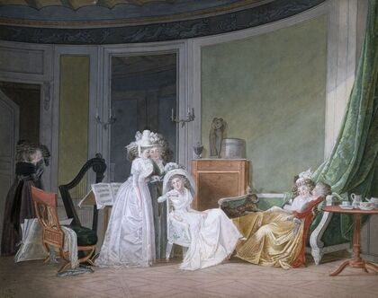La Visite aux jeunes mariés