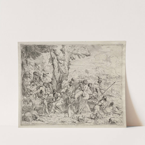 Laban Searching for Idols in Rachel’s Baggage (c. 1635) by Giovanni Benedetto Castiglione