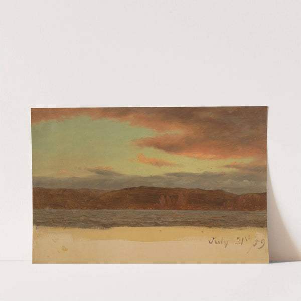 Laborador or Newfoundland coast (July 1859) by Frederic Edwin Church