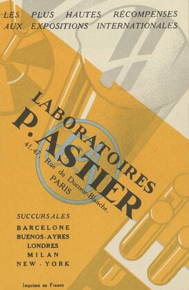 Laboratoires P. Astier (1910-1950)