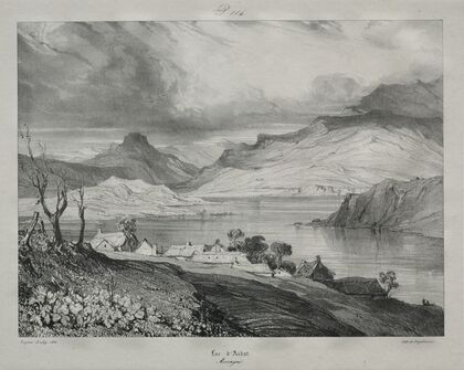 Lac d’Aidat, Auvergne (1831)