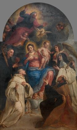 Lactatio of Saint Bernard of Clairvaux