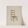 Ladder Back Chair by Florence Grant Brown