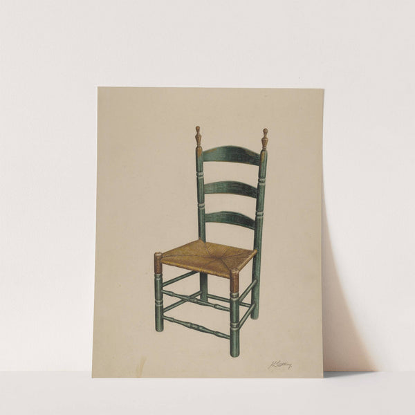 Ladder Back Chair by John Cutting