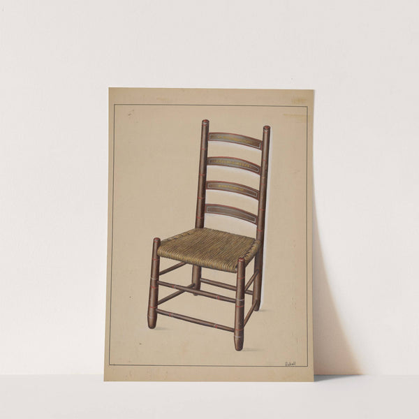 Ladder Back Chair by Adelaide Dyball