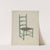 Ladder Back Chair - Called Jolting Chair by Magnus S. Fossum