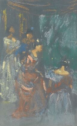 Ladies in evening dress — size preview