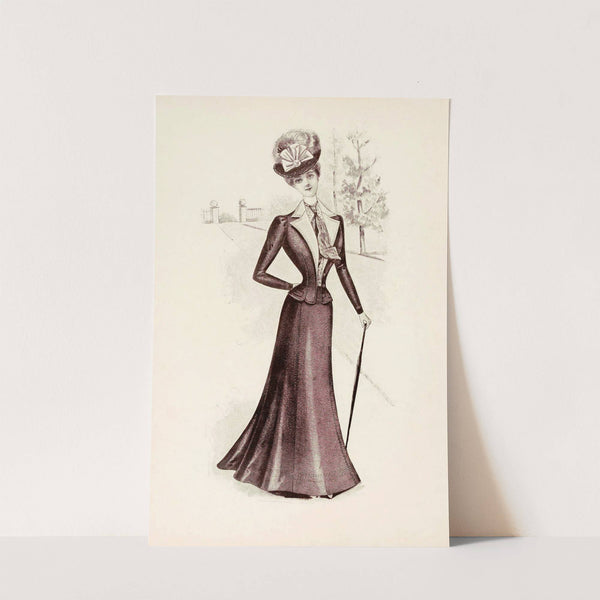 Ladies tailor costume by Anonymous