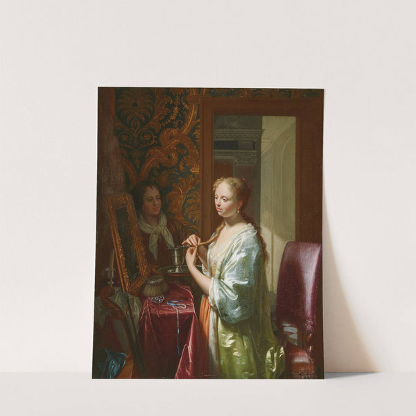 Lady at her Toilet by Philip van Dijk