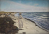 Lady at Karrebæksminde Beach, Zealand (1898)