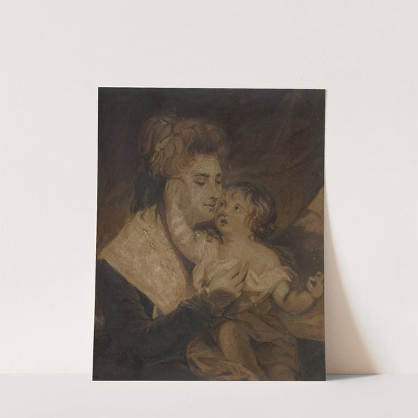 Lady Dashwood and Her Son by Charles Howard Hodges