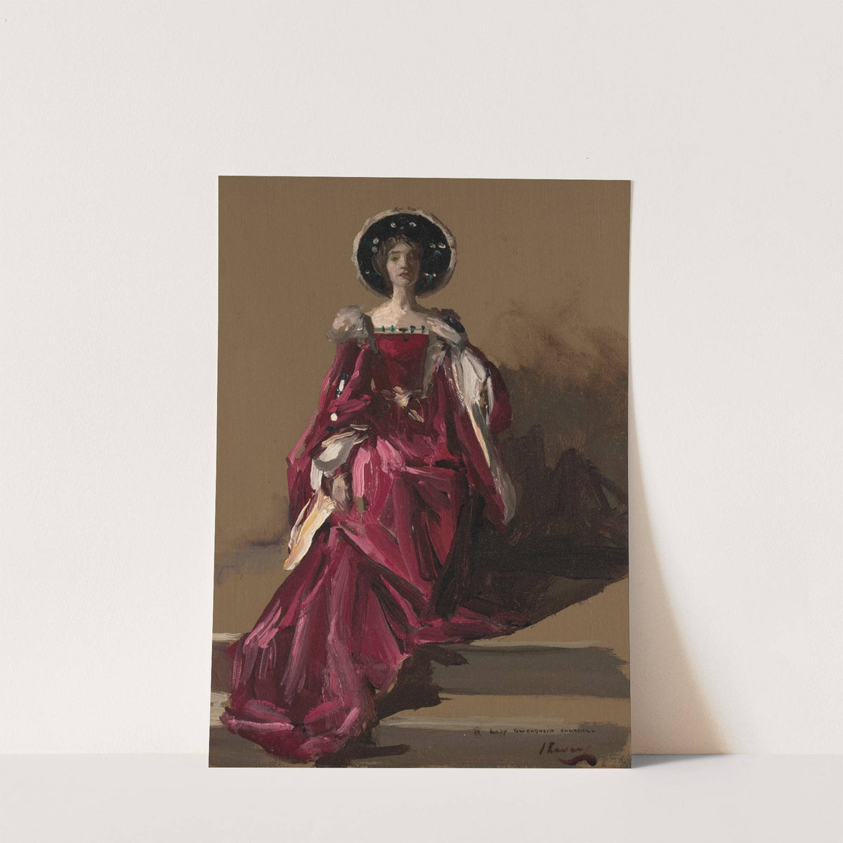 Lady Gwendeline Spencer-Churchill in The Merchant of Venice by Sir John Lavery