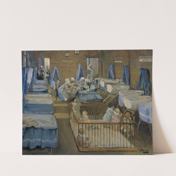 Lady Henry&#039;s Crêche, Woolwich by Sir John Lavery