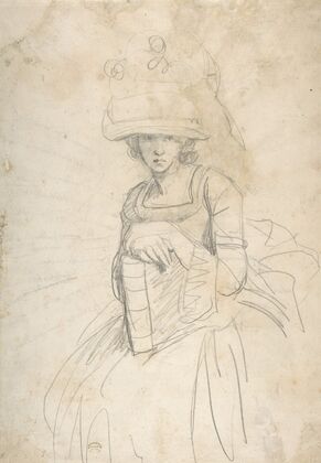 Lady Holding a Book