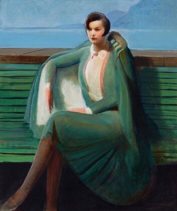 Lady in a Cloak (Mrs. Charles E. (Fern) Bedaux)