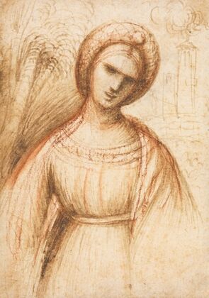 Lady in a Landscape (recto)