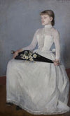 Lady in a White Dress