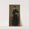 Lady in Black by William Merritt Chase