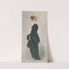 Lady in Green Dress by Adelaide Claxton