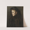 Lady in Mourning by Hildegard Thorell