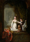 Lady in the Bath with Cupids