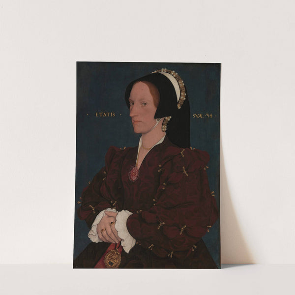Lady Lee (Margaret Wyatt, born about 1509) (early 1540s) by Workshop of Hans Holbein the Younger