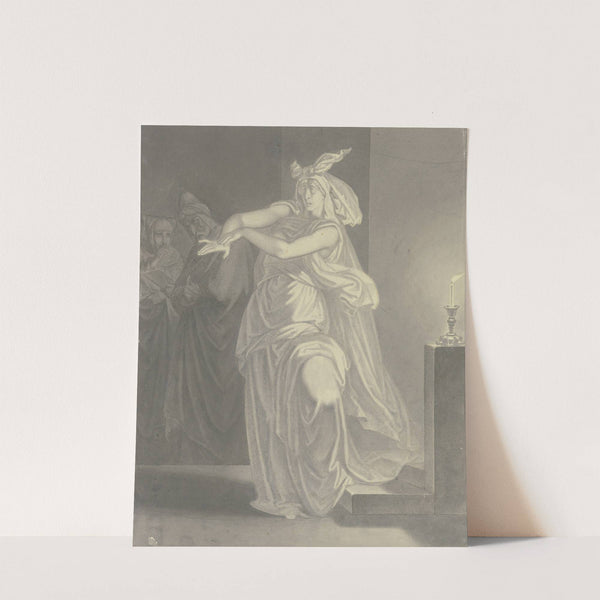 Lady Macbeth mit blutigen Händen by Ferdinand Fellner