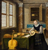 Lady Playing the Lute