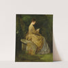 Lady Reading on a Bench by Mariano Fortuny y Madrazo