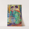 Lady Reflected in Mirror by Carl Newman