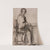Lady seated at a Table by Jacobo Confortini