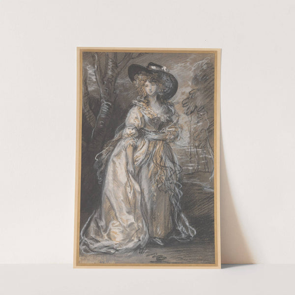 Lady Walking in a Garden by Thomas Gainsborough