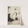 Lady with a Daisy by Louis Icart