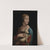 Lady with an Ermine – Portrait of Cecilia Gallerani (ca.1473–1536) (1490) by Leonardo da Vinci