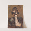 Lady with Opera Glasses by Cyprián Majerník