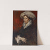 Lady with Plumed Hat by Joseph Frank Currier