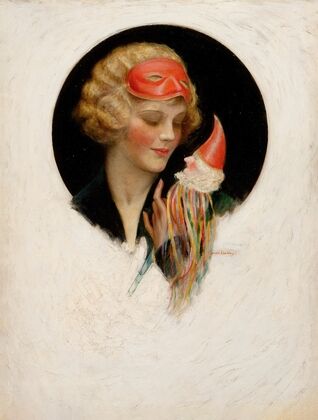 Lady with Puppet