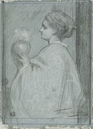 Lady with Vase