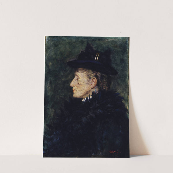 Lady with veil by James Nairn