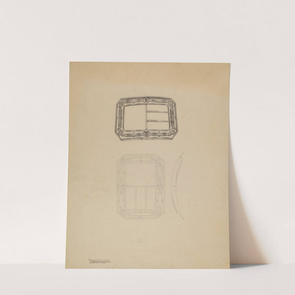 Lady&#039;s Shoe Buckle by Kalamian Walton