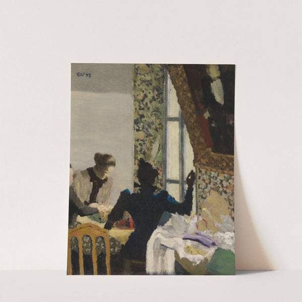 L’aiguillée (The Thread) (1893) by Édouard Vuillard