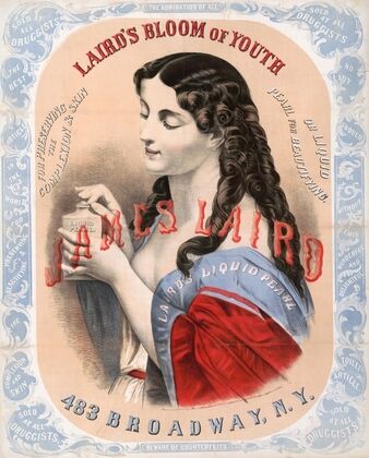 Laird’s bloom of youth, for perserving the complexion & skin or liquid pearl for beautifying