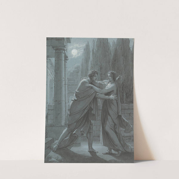 Lais Taking Aristipp by Surprise ca. 1801 (mid-18th–early 19th century) by Heinrich Friedrich Füger